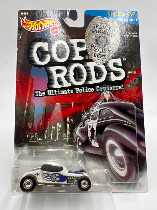 Hot Wheels Cop Rods Series 2 Tucson AZ Track T W/Real Riders SR