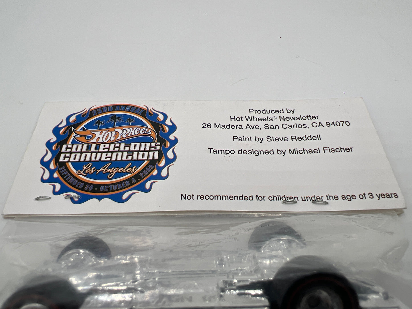 Hot Wheels 23rd Annual Collectors Nationals Newsletter 68 Nova Red