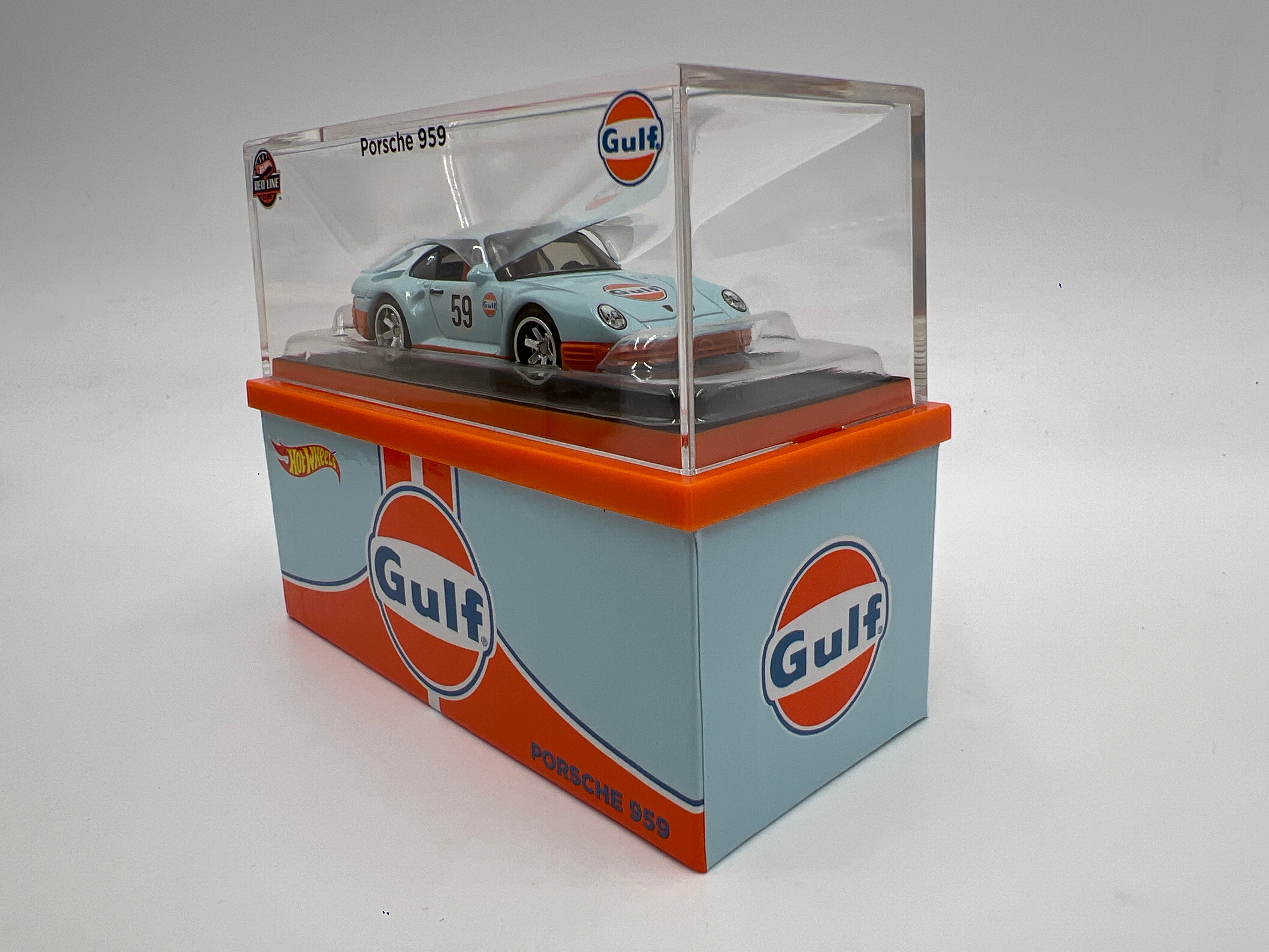 ホットウィール ポルシェ RLC Gulf Porsche 959 Hot Wheels RLC Exclusive 1986 Porsche 959 Gulf blue