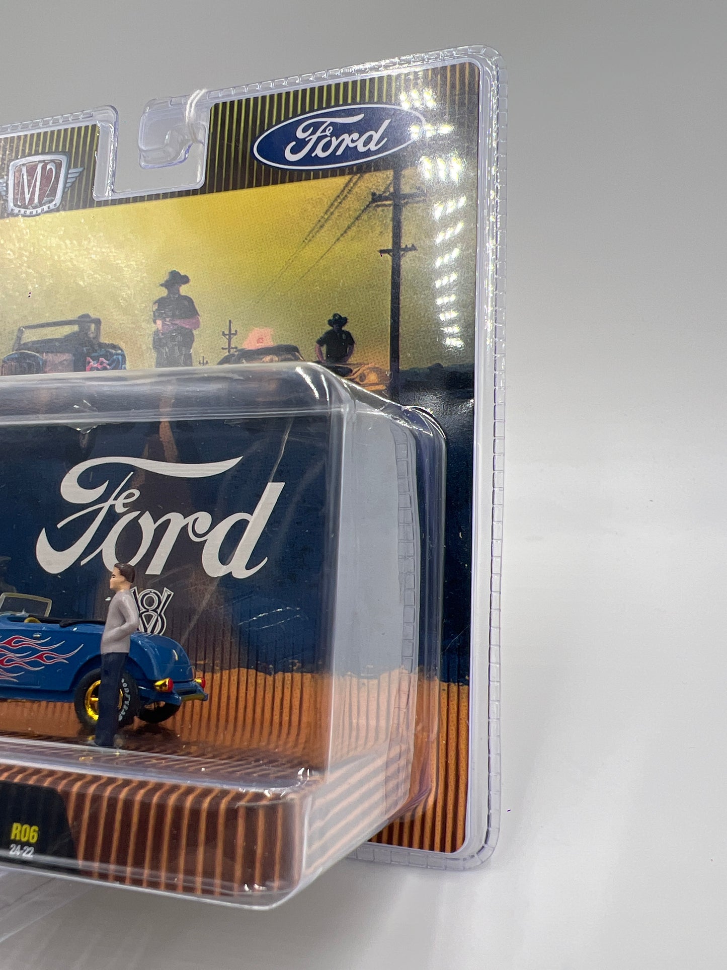 M2 Machines Diorama CHASE 1932 Ford Roadster Blue R06