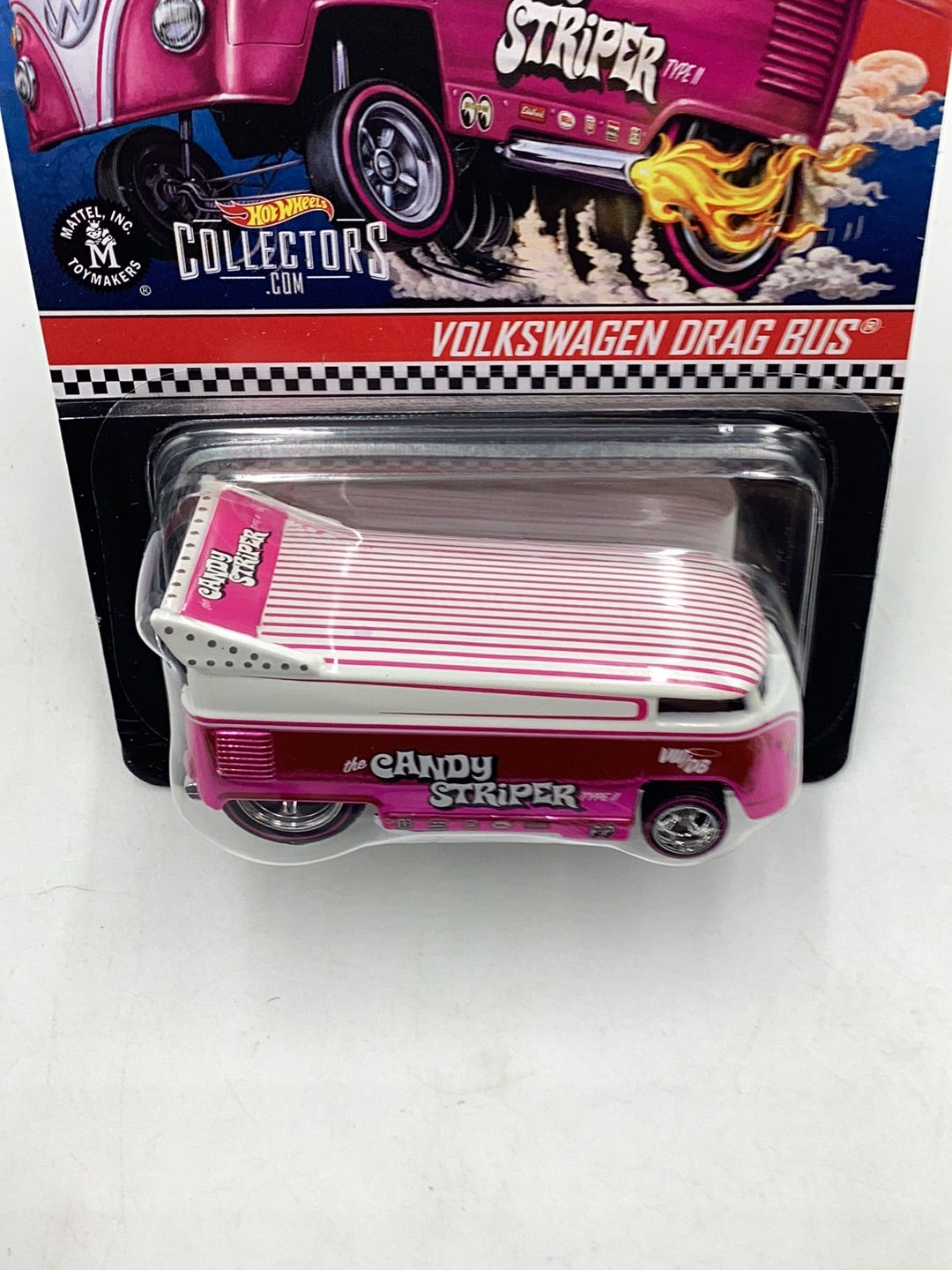 Hot Wheels RLC RedLine Club Exclusive VOLKSWAGEN DRAG BUS Pink CANDY STRIPER VW deals