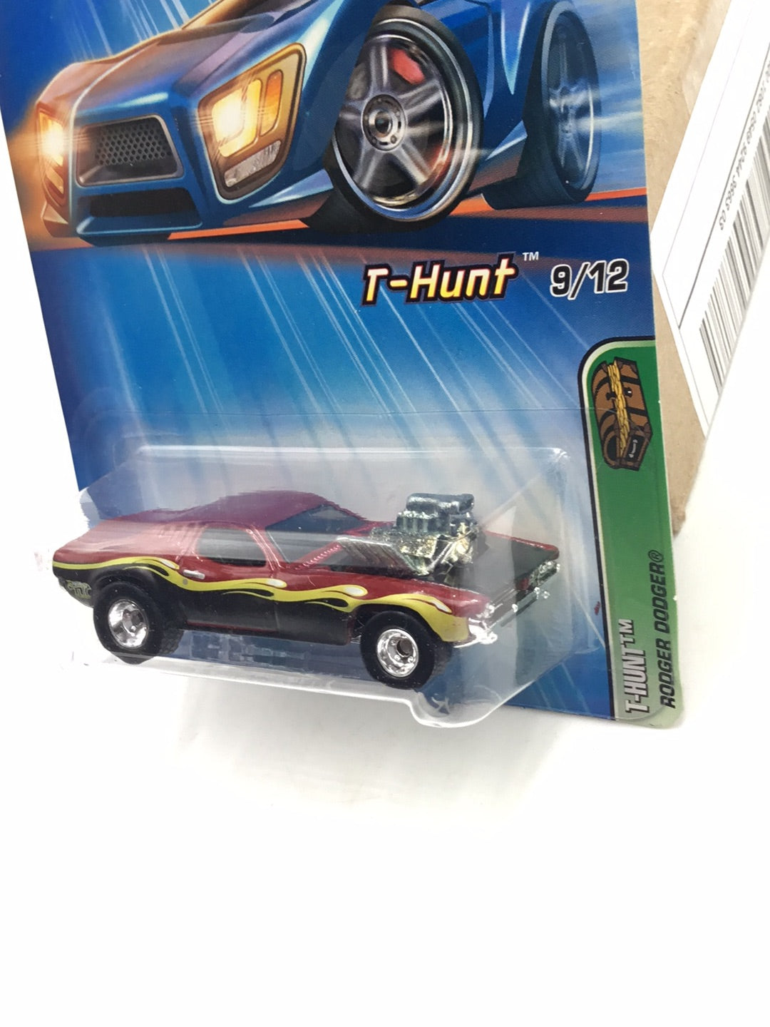 2005 Hot Wheels Super Treasure Hunt #129 Rodger Dodger W/Protector