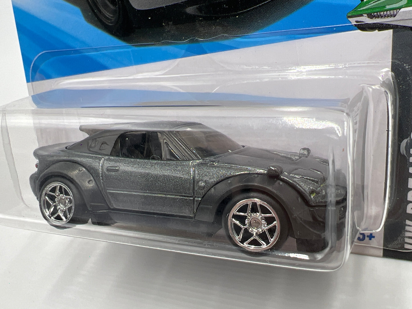 Hot Wheels Mazda MX-5 Miata Wheel Swap Custom On Card W/Protector SR