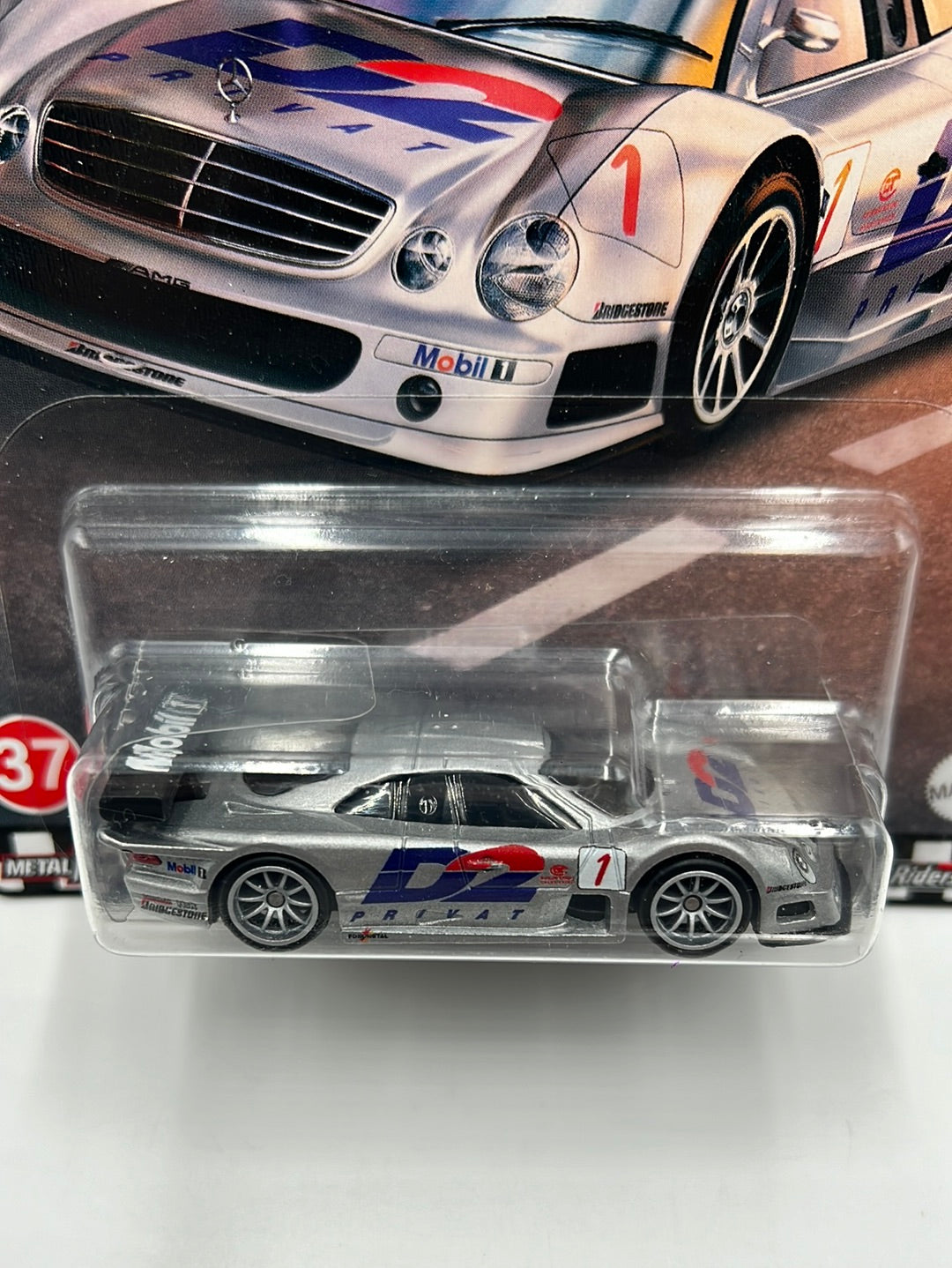 Hot Wheels Premium Boulevard #37 1997 Mercedes Benz CLK GTR