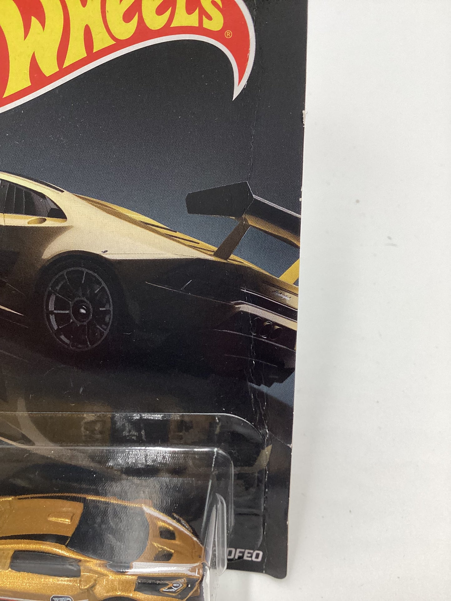 2019 Hot Wheels Exotics Series #6 Lamborghini Huracan LP 620-2 Super Trofeo *Bad Card* 156H