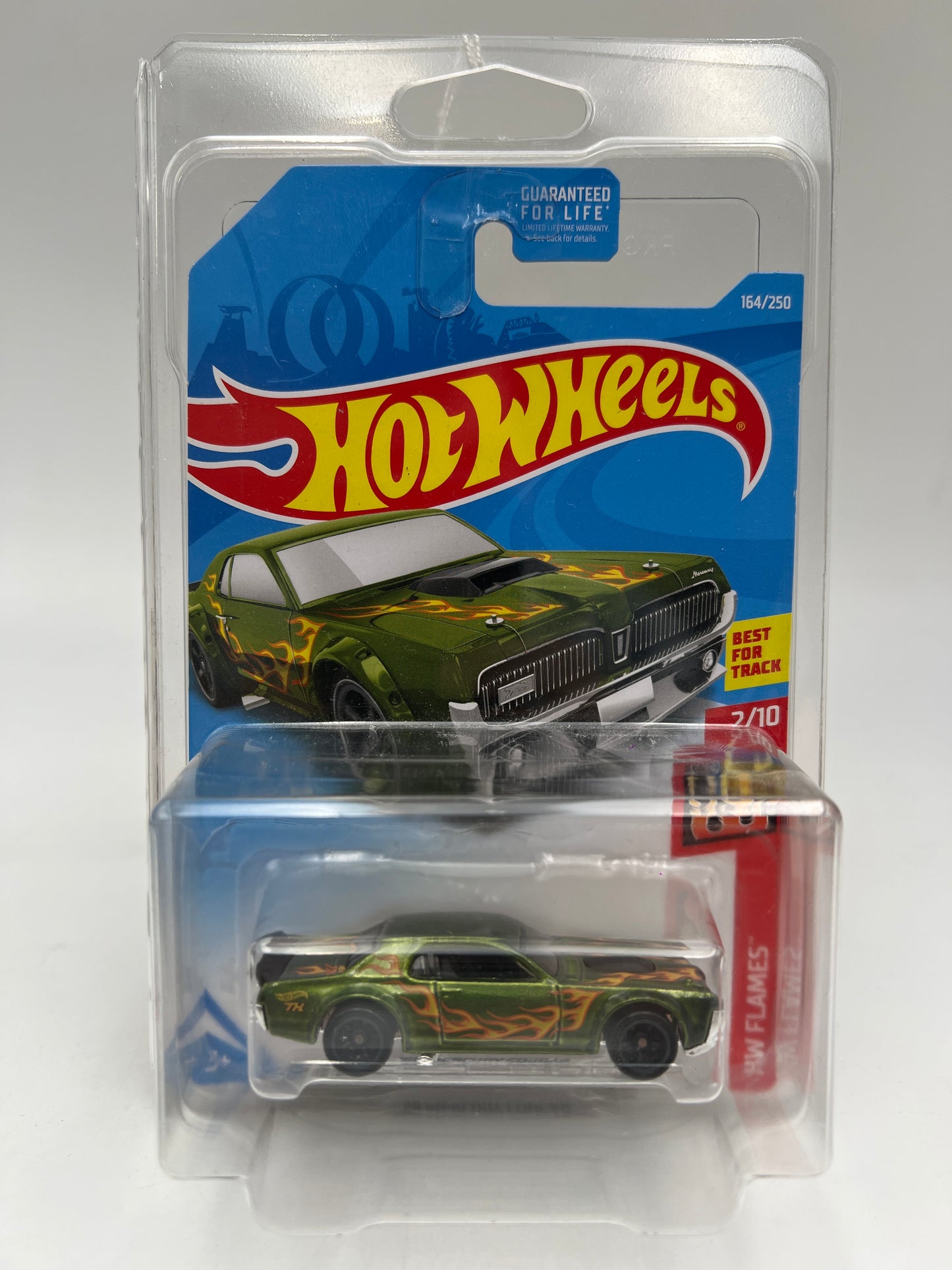 2019 Hot Wheels Super Treasure Hunt #164 68 Mercury Cougar Green