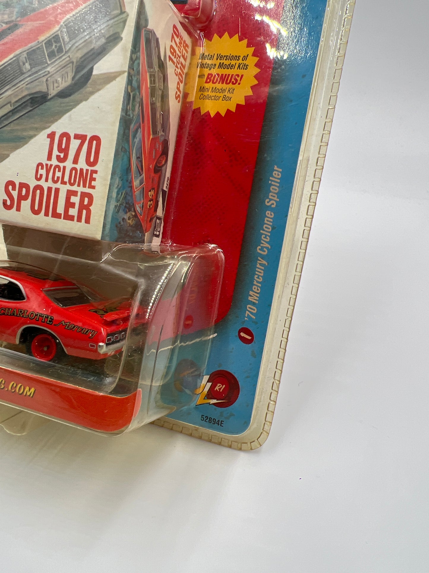 Johnny Lightning Classic Plastic R1 #1 70 Mercury Cyclone Spoiler Red 232C