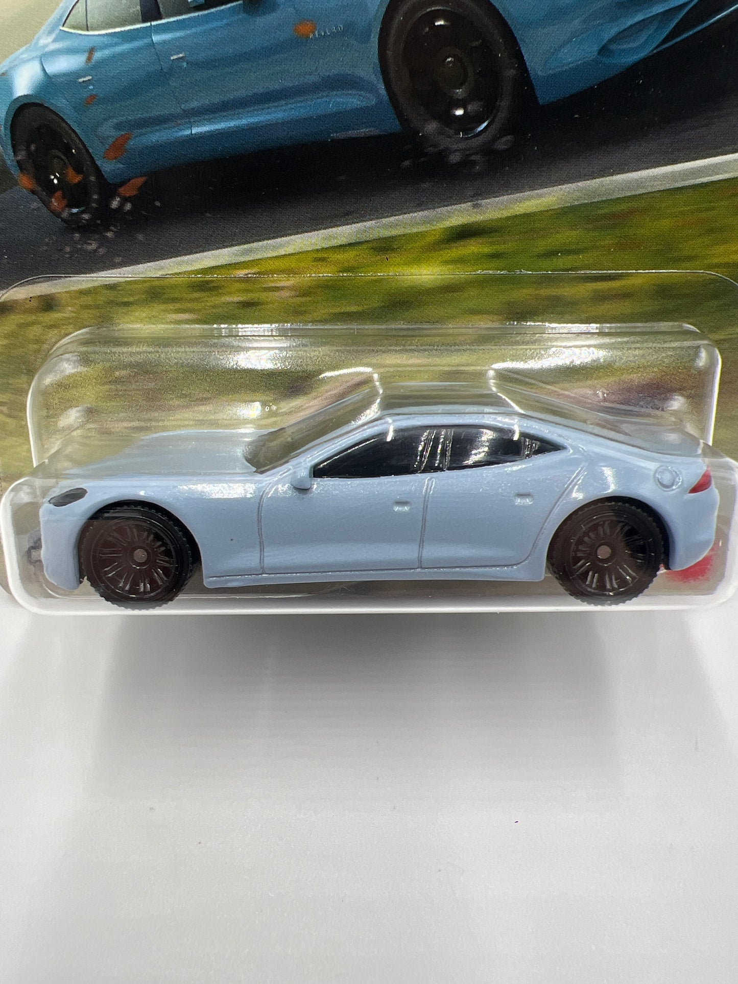 2025 Matchbox #112 Karma Revero Light Blue 213J