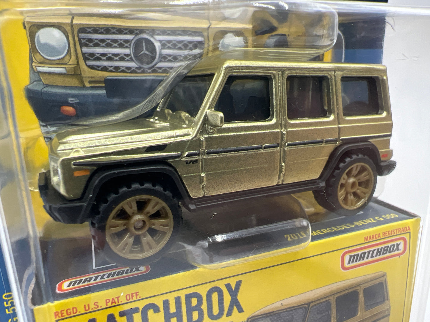Matchbox Collectors #10 2015 Mercedes-Benz G 550 Gold