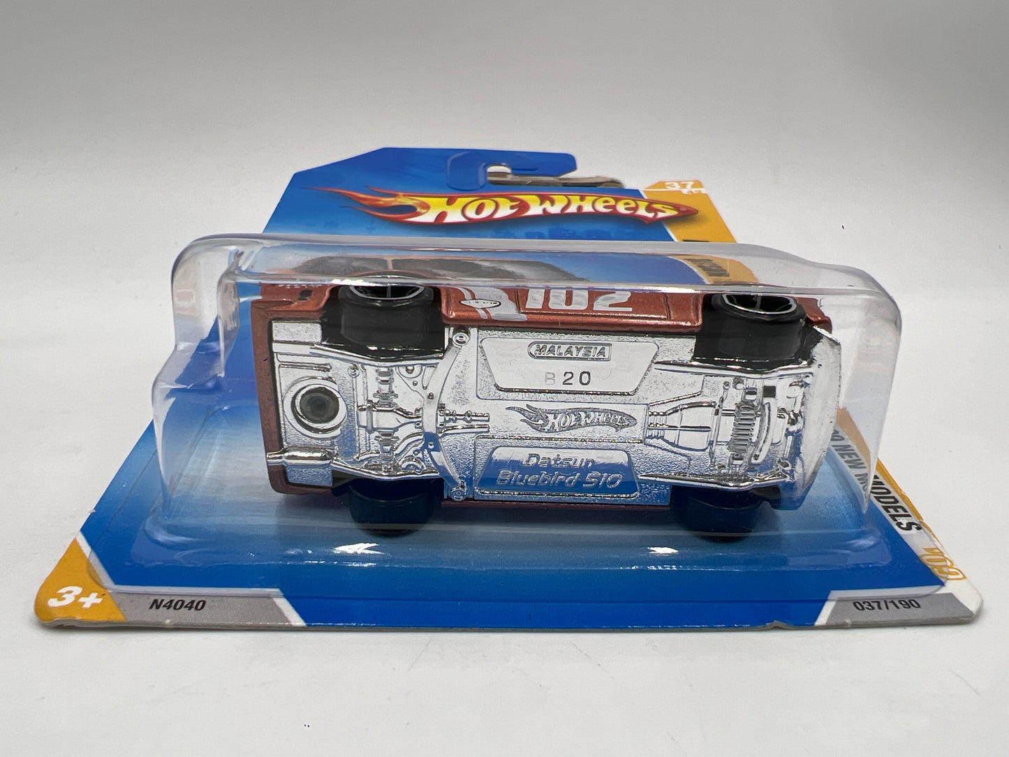 2009 Hot Wheels New Models #37 Datsun Bluebird 510 Copper W/Protector SR