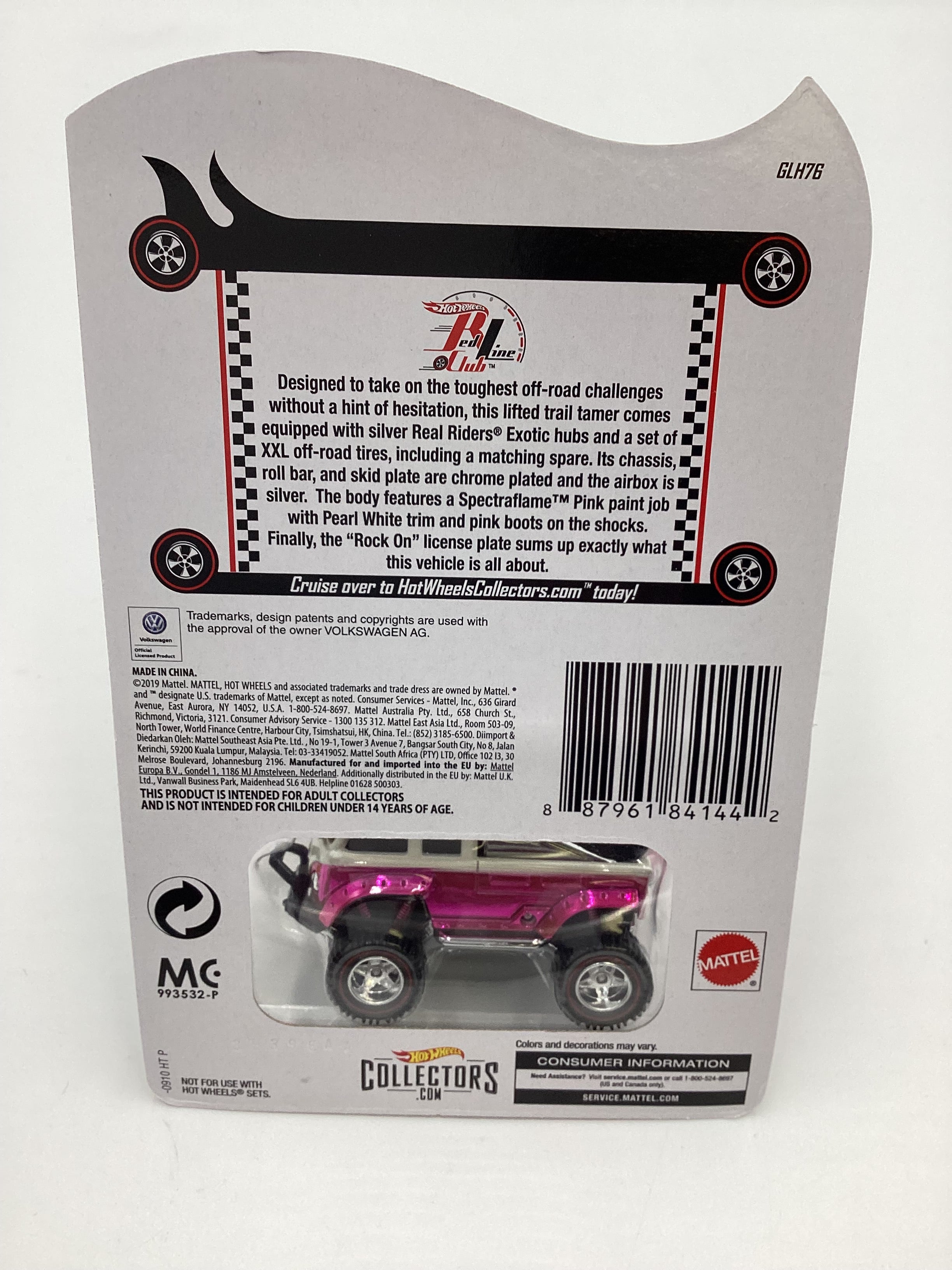 Hotwheels rlc volkswagen 2024 t1 rockster pink