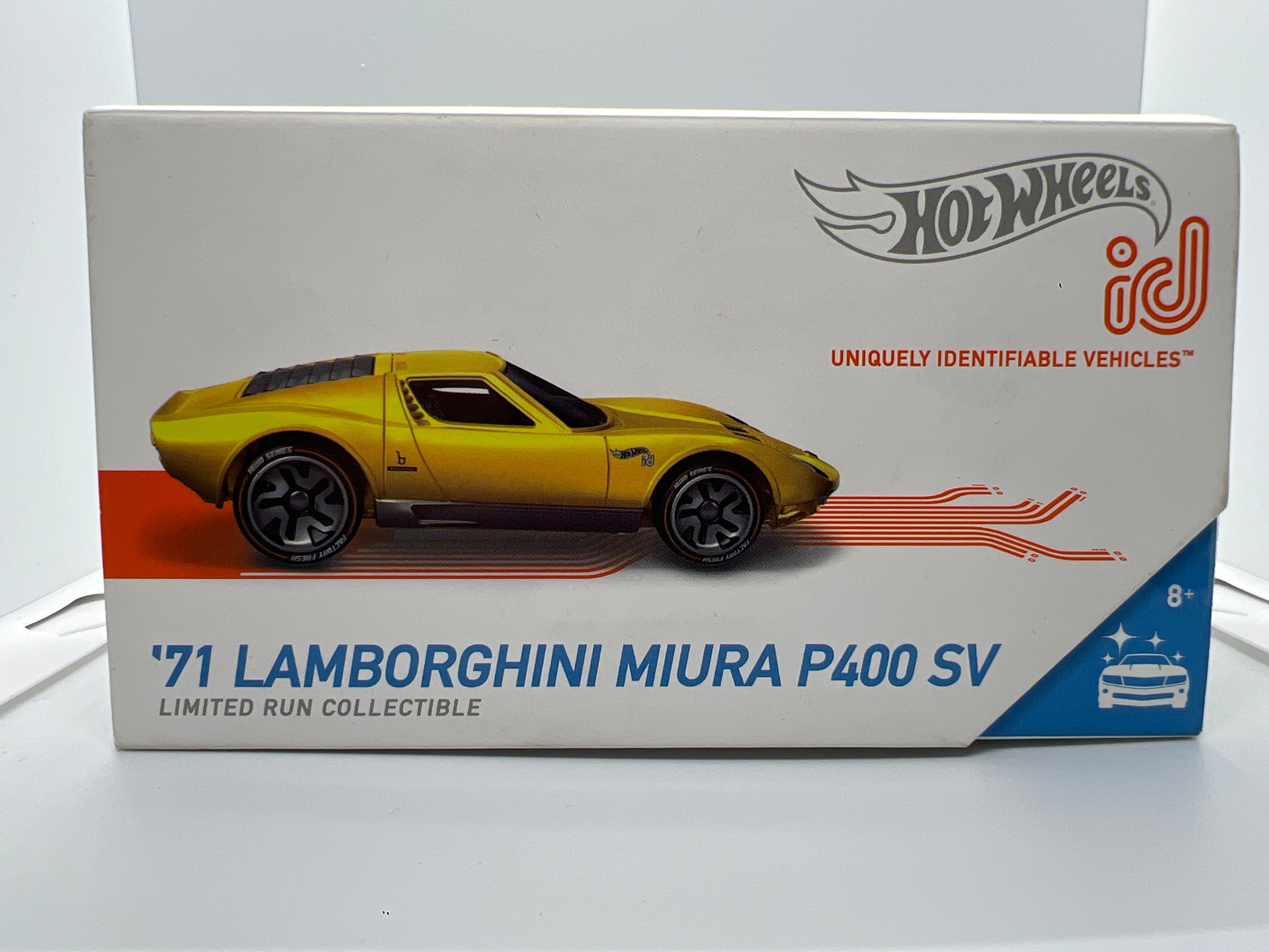 Hot Wheels ID Series 1 #3 71 Lamborghini Miura P400 SV Gold Opened