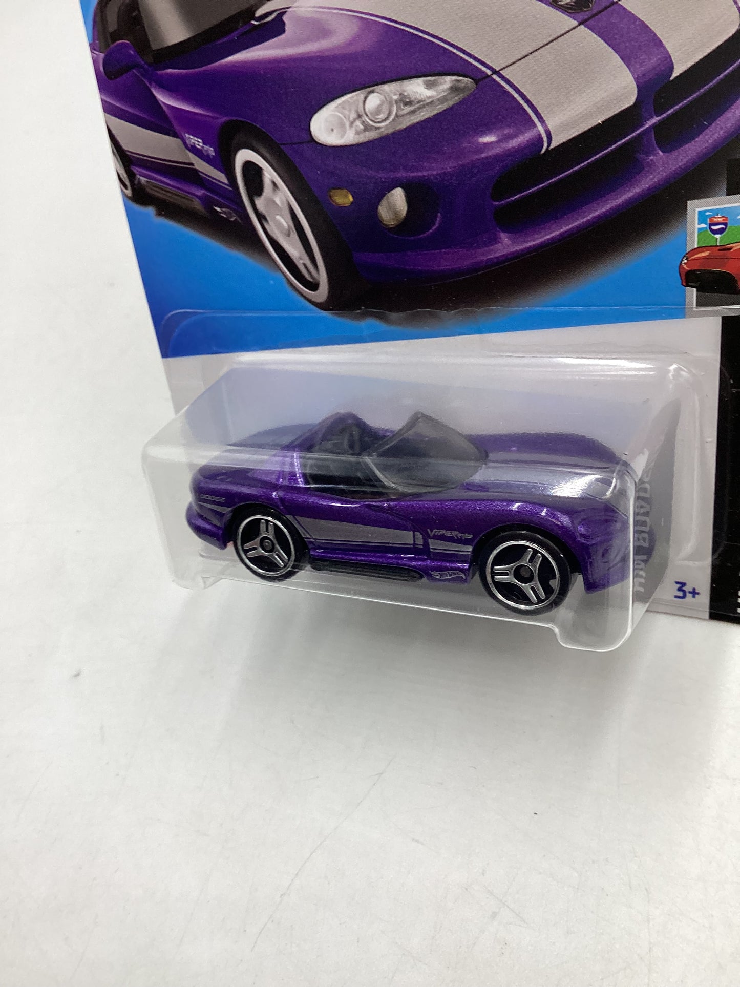 2023 Hot wheels #131 Purple Dodge Viper RT/10 44i