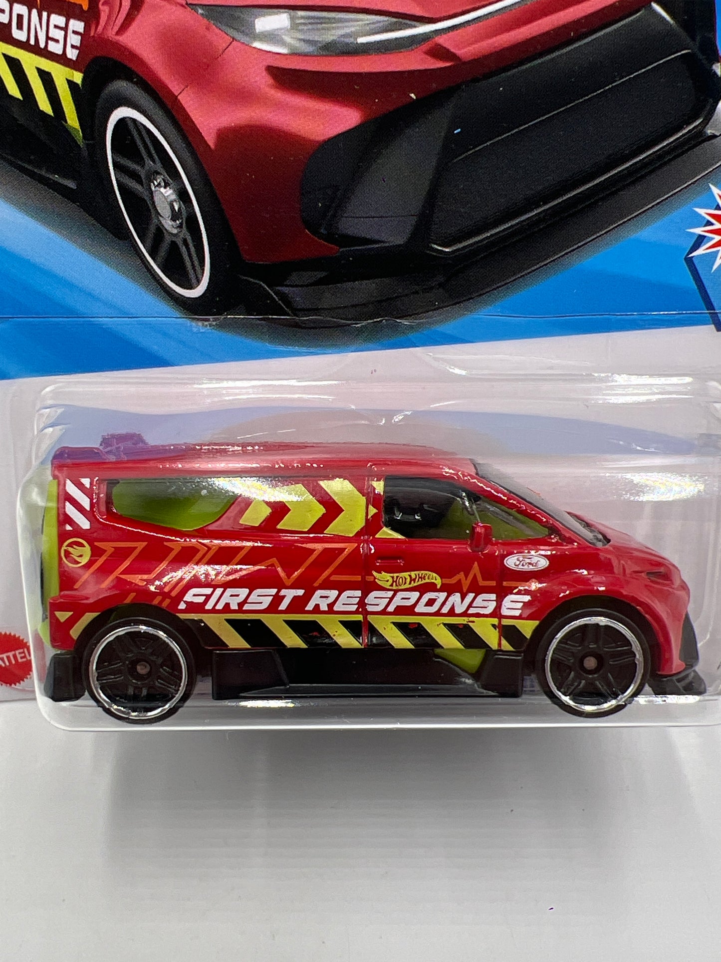 2025 Hot Wheels Treasure Hunt #17 Ford Performance Supervan 4 Red 277A