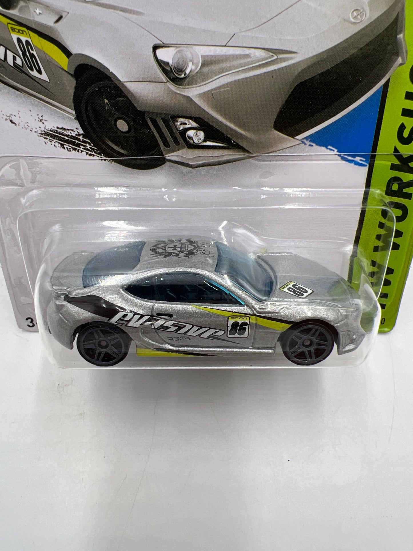 2015 Hot Wheels Workshop #237 Scion FR-S Silver 67B