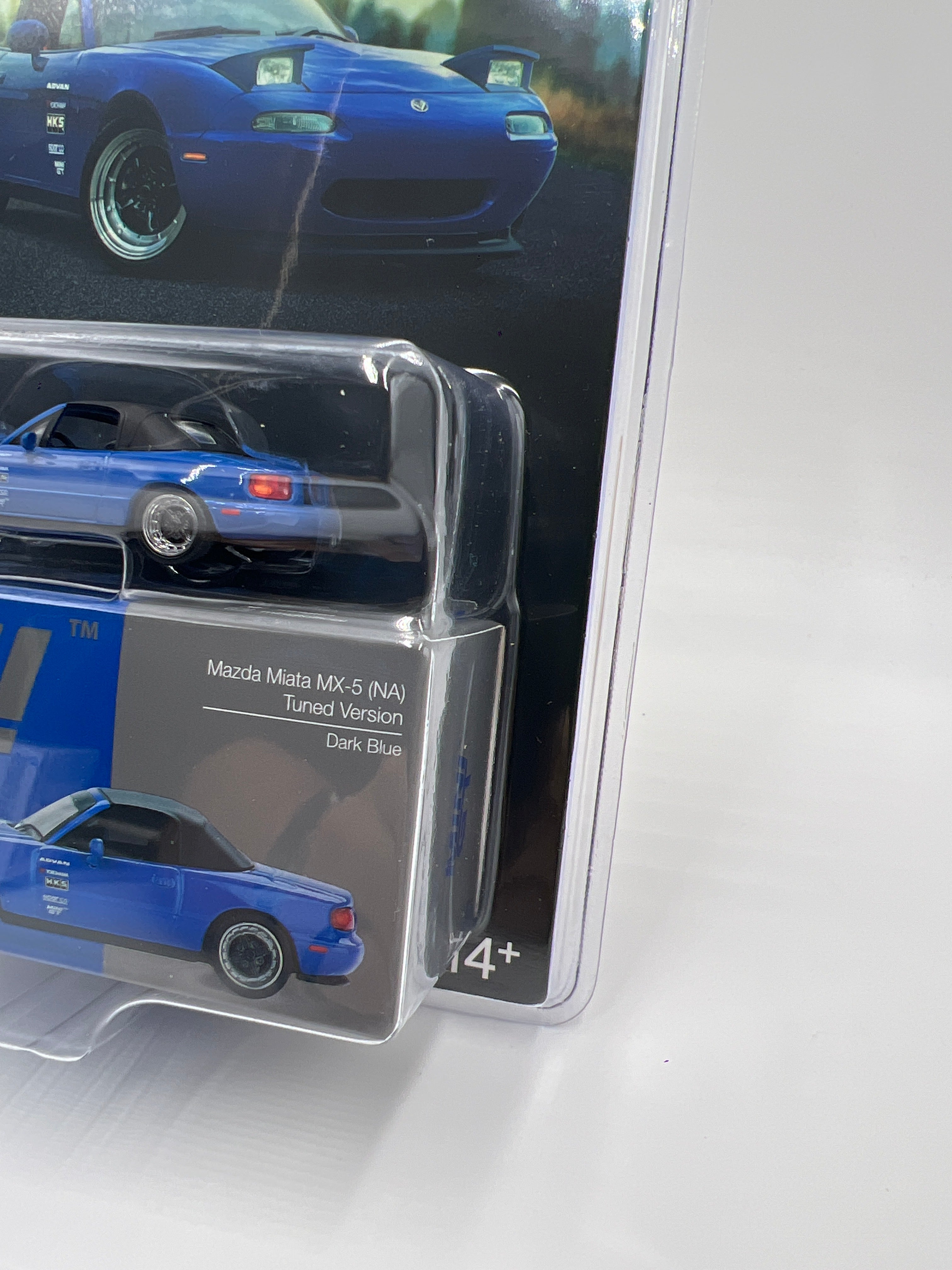 Mini GT #1069 Mazda Miata MX-5 NA Tuned Version Blue 233A