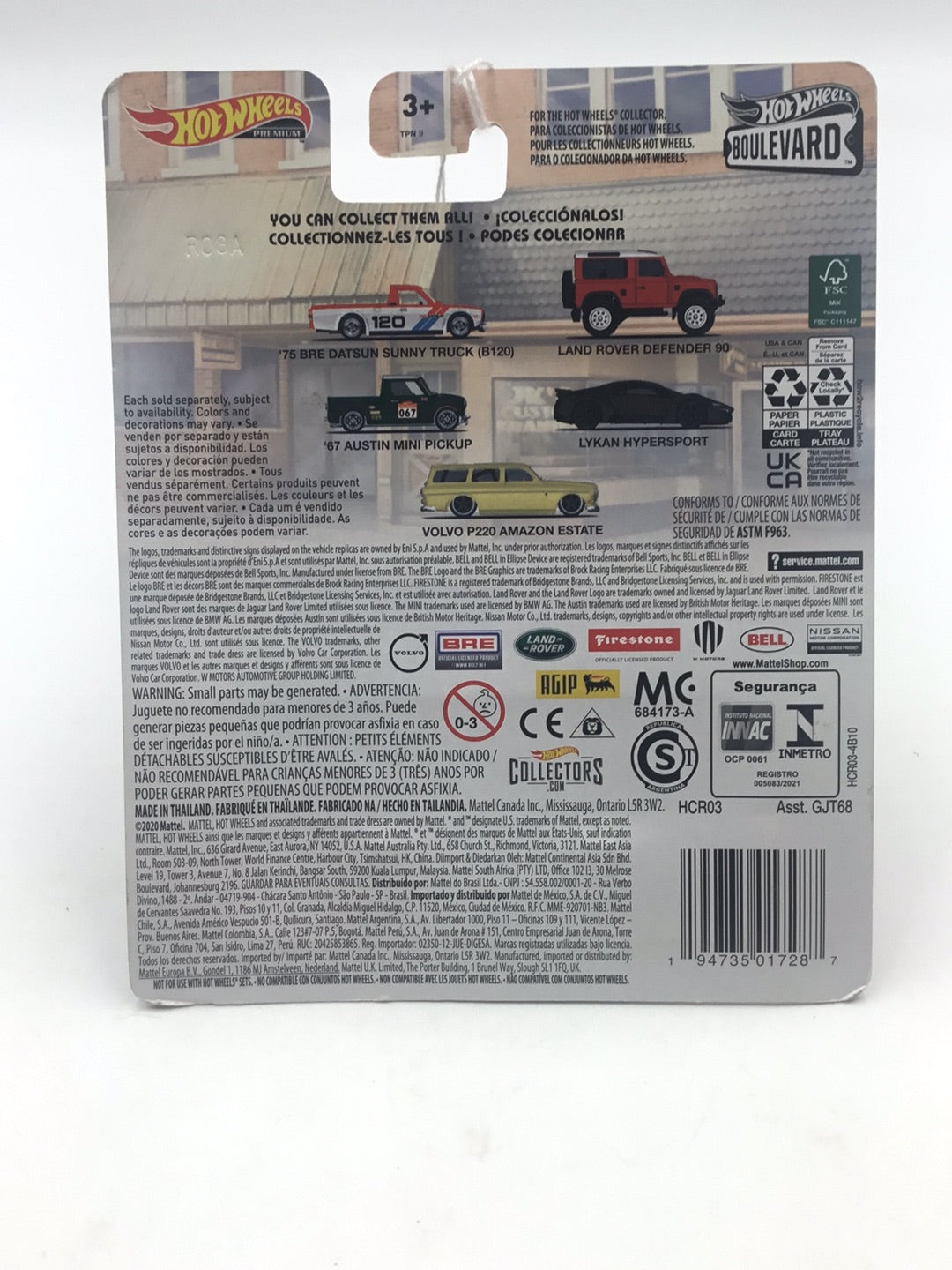 Hot Wheels Boulevard #48 67 Austin Mini Pickup C5