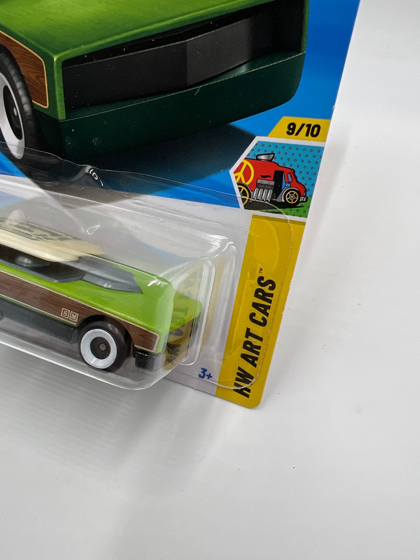2025 Hot Wheels L Case Art Cars #135 Long Bloc Green