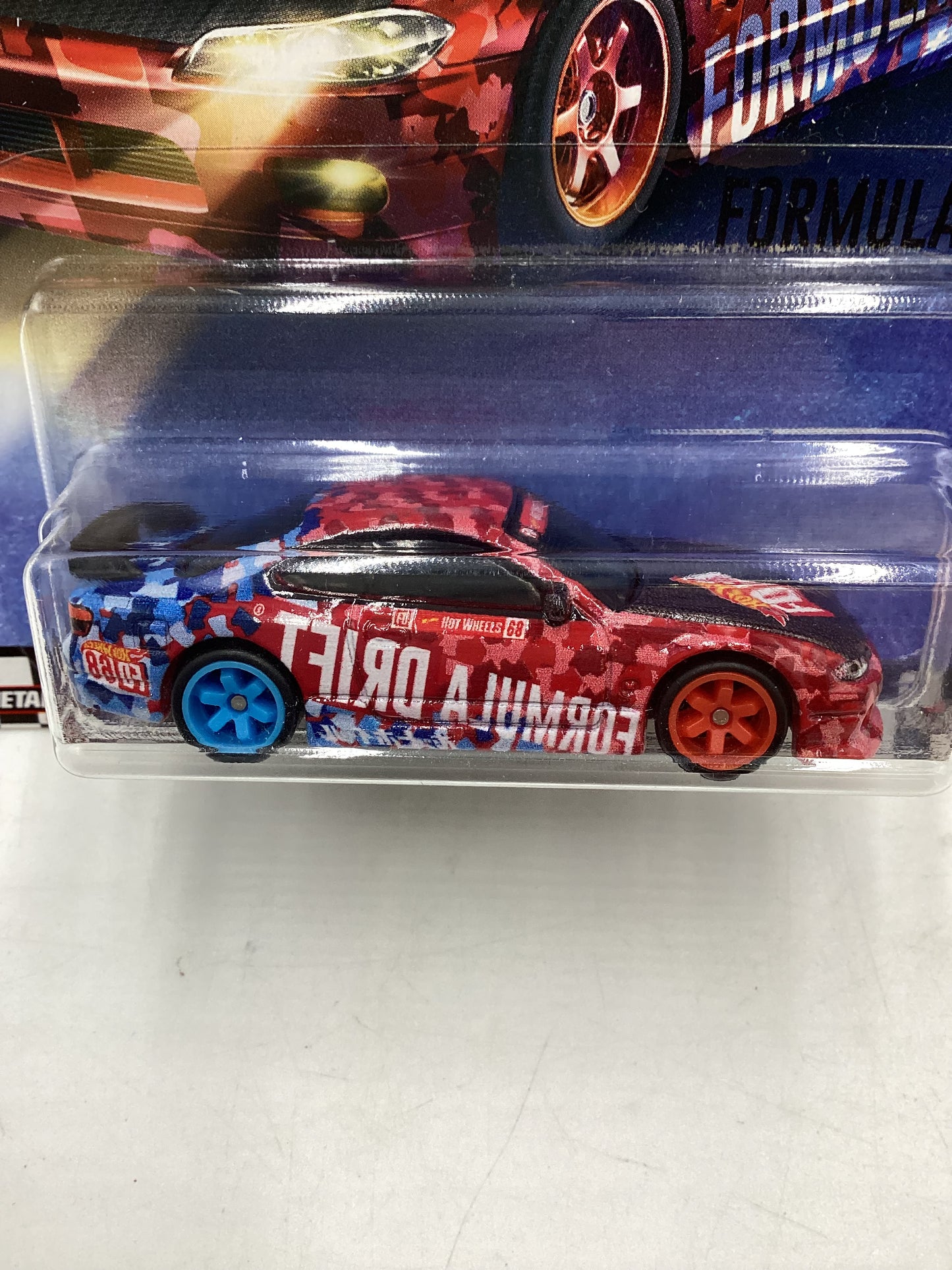 Hot Wheels Boulevard #7 Nissan Silvia (S15) Formula Drift w/protector