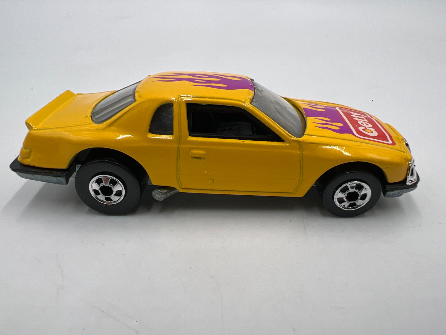 Hot Wheels 1991 Getty Promo 81 Thunder Burner Yellow Loose