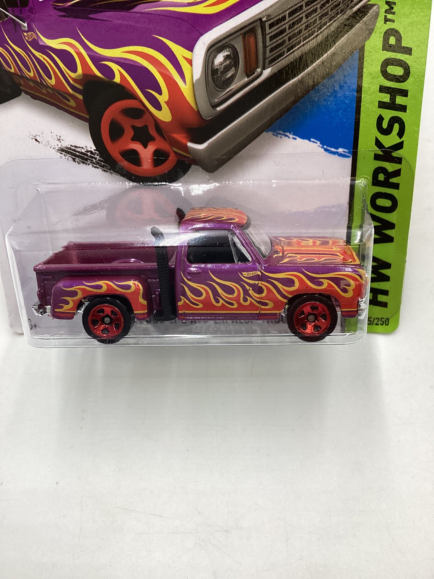 2015 Hot Wheels Workshop #215 78 Dodge Li’l Red Express Truck 47C