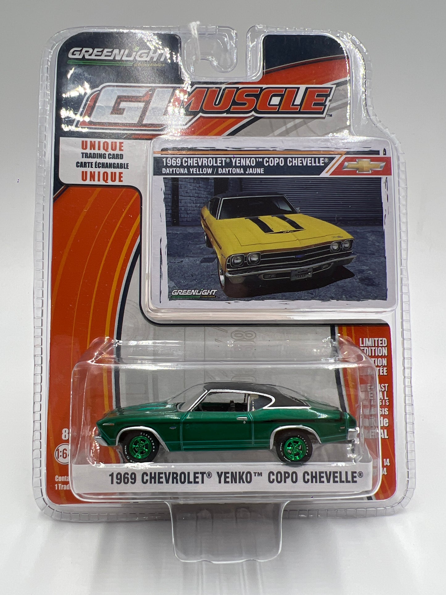 Greenlight GL Muscle Series 14 CHASE 1969 Chevrolet Yenko Copo Chevelle VHTF
