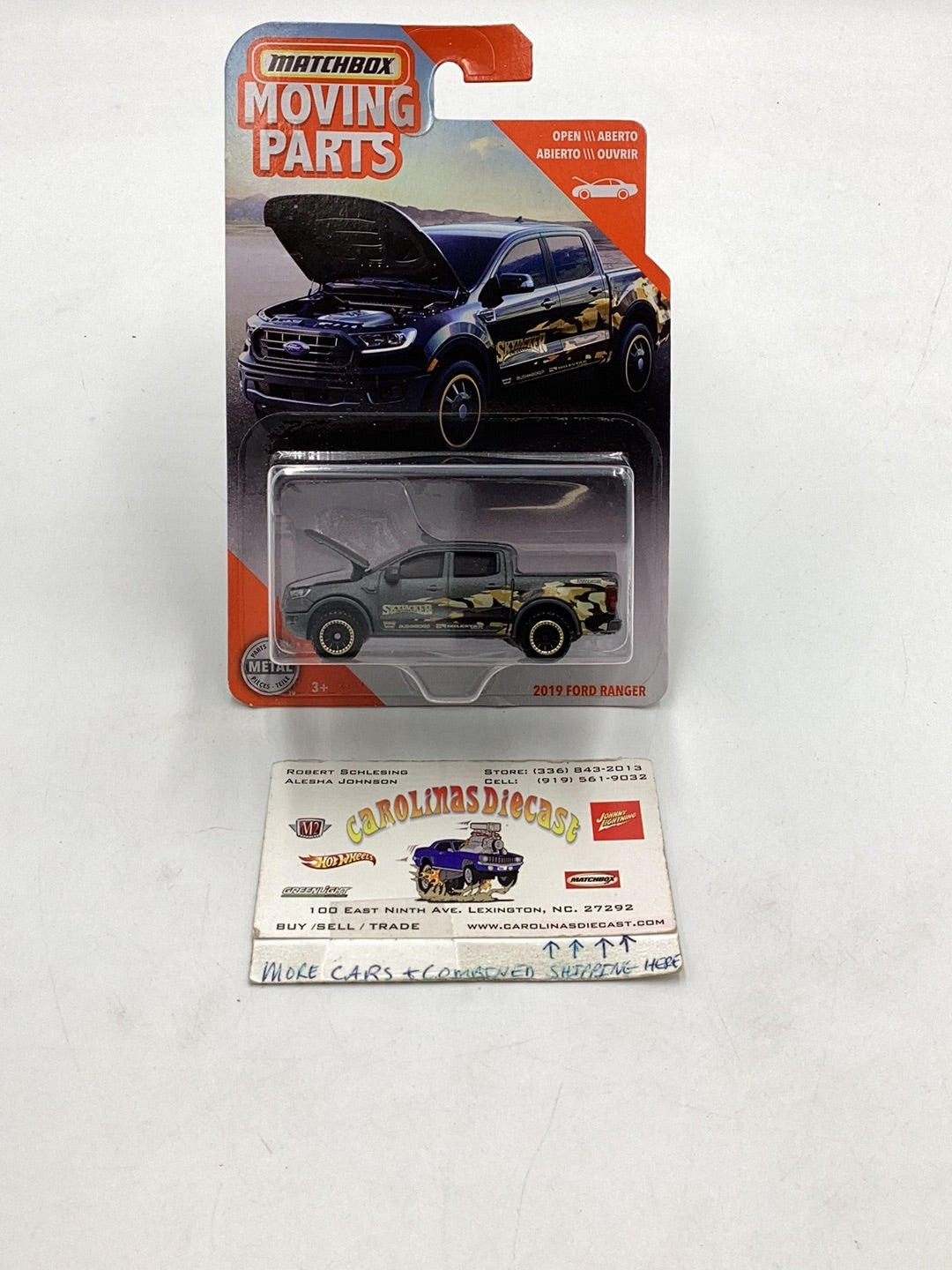 Matchbox Moving Parts 2019 Ford Ranger 164B