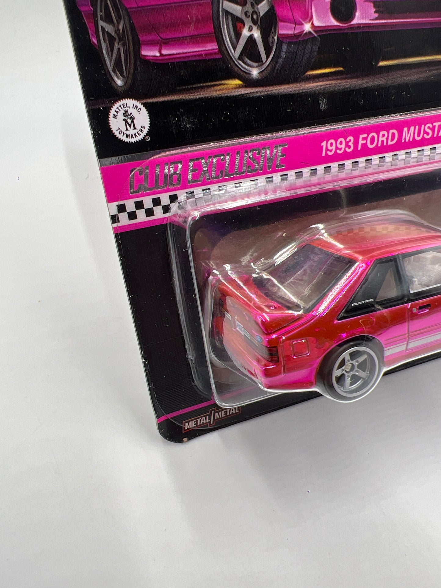 2024 Hot Wheels RLC Club Exclusive 1993 Ford Mustang Cobra R Pink W/Protector