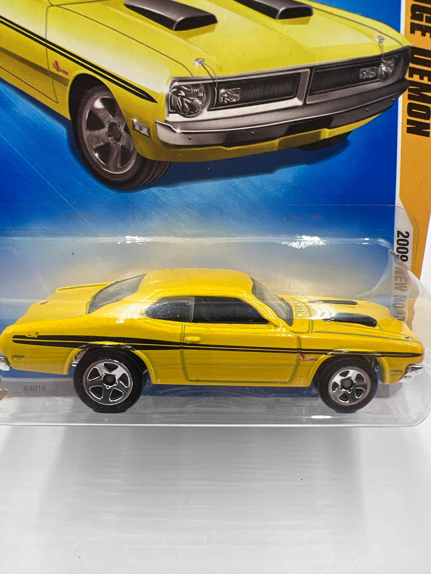 2009 Hot Wheels New Models #13 71 Dodge Demon Yellow 50C