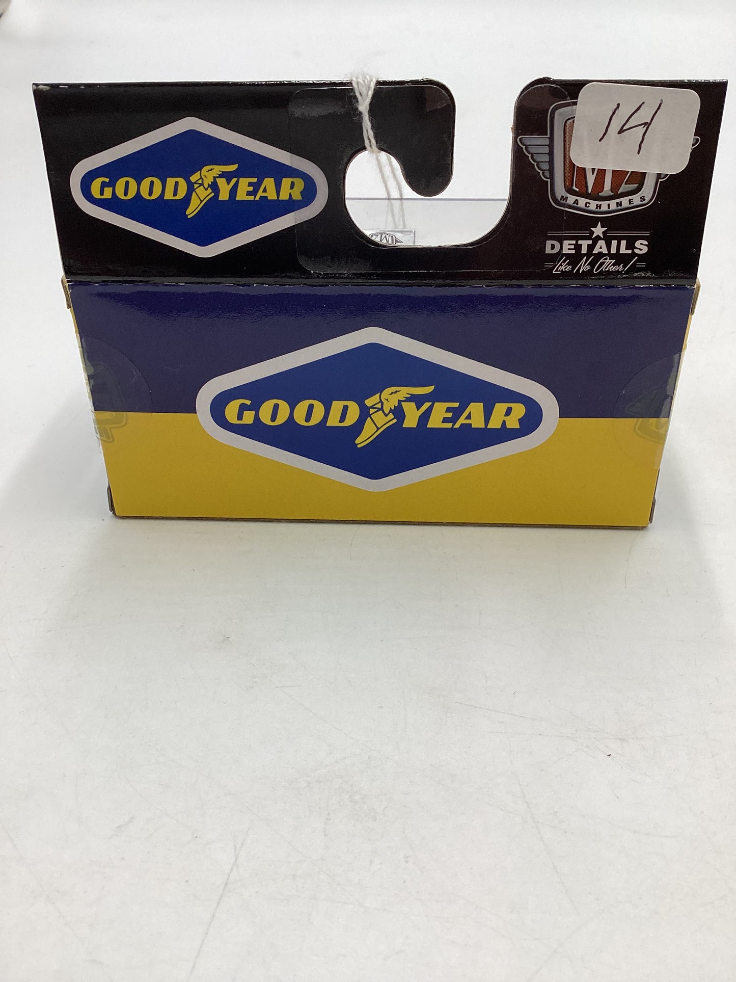 M2 Machines 1971 Ford Bronco Good Year Walmart Exclusive Blue/Yellow WMTS16