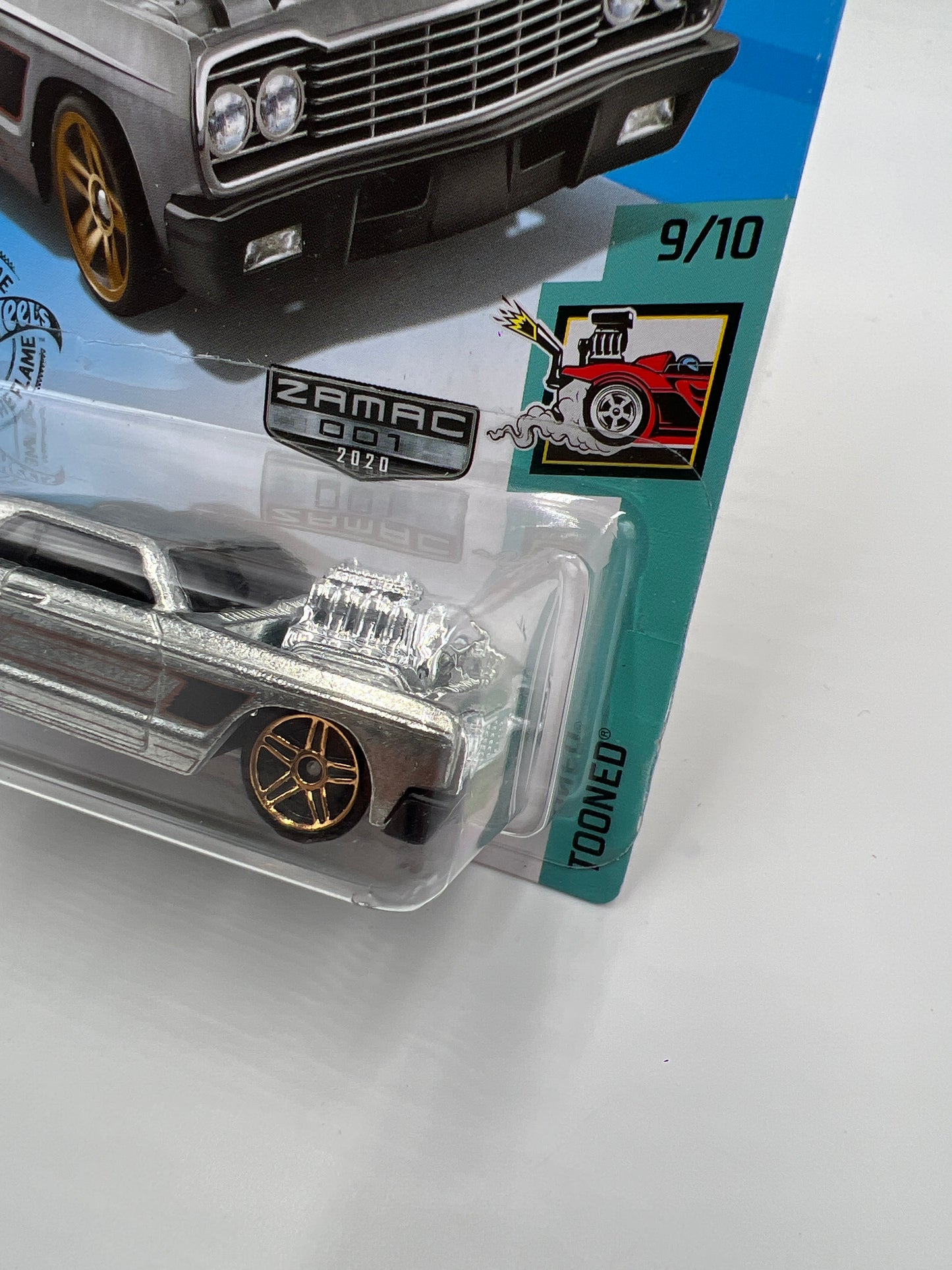 2020 Hot Wheels Walmart Exclusive Zamac 1 #58 64 Chevy Impala Tooned 145H