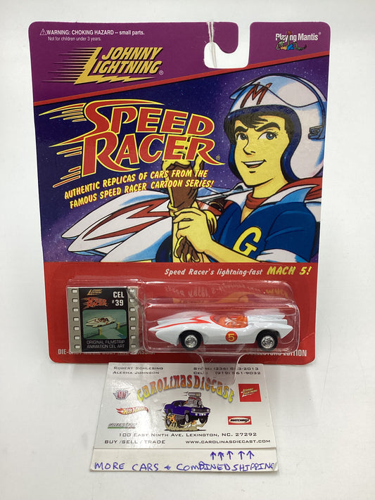 Johnny Lightning Speed Racer CEL #39 Speed Racer Mach 5 White 186B