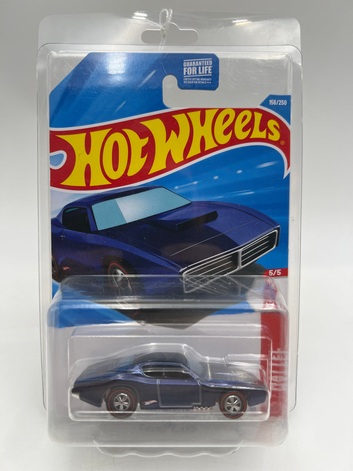 2026 Hot Wheels Super Treasure Hunt #156 Custom Otto Blue W/Protector
