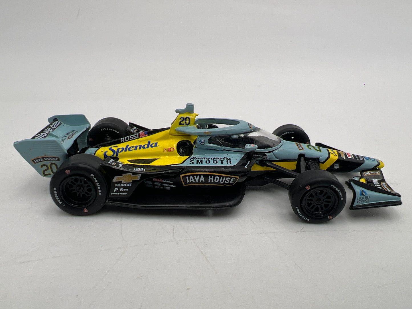 IXO Models 1/64 NTT Indycar Series Alexander Rossi #20 Java House