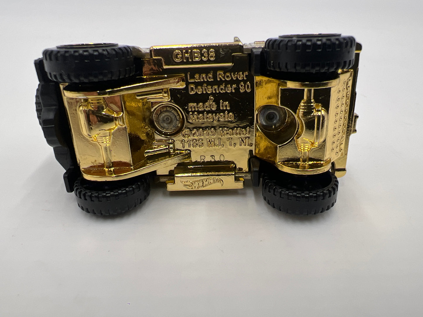 2022 Hot Wheels FAO Schwarz Loose Land Rover Defender 90 Gold