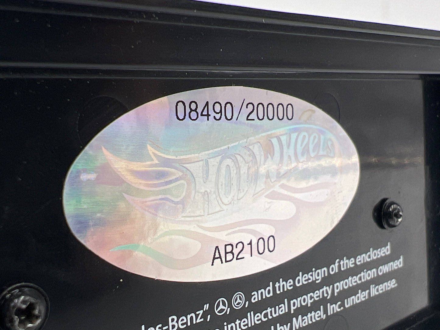 Hot Wheels RLC #8490/20000 55 Mercedes-Benz 300 SL Chrome No White Box