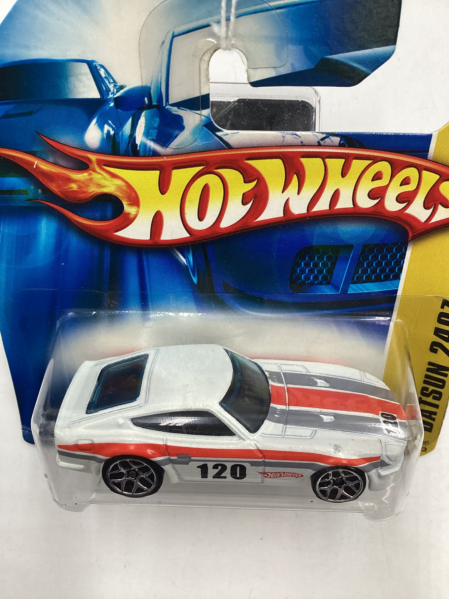 2006 Hot Wheels #036 Short Card White Datsun 240Z 88A