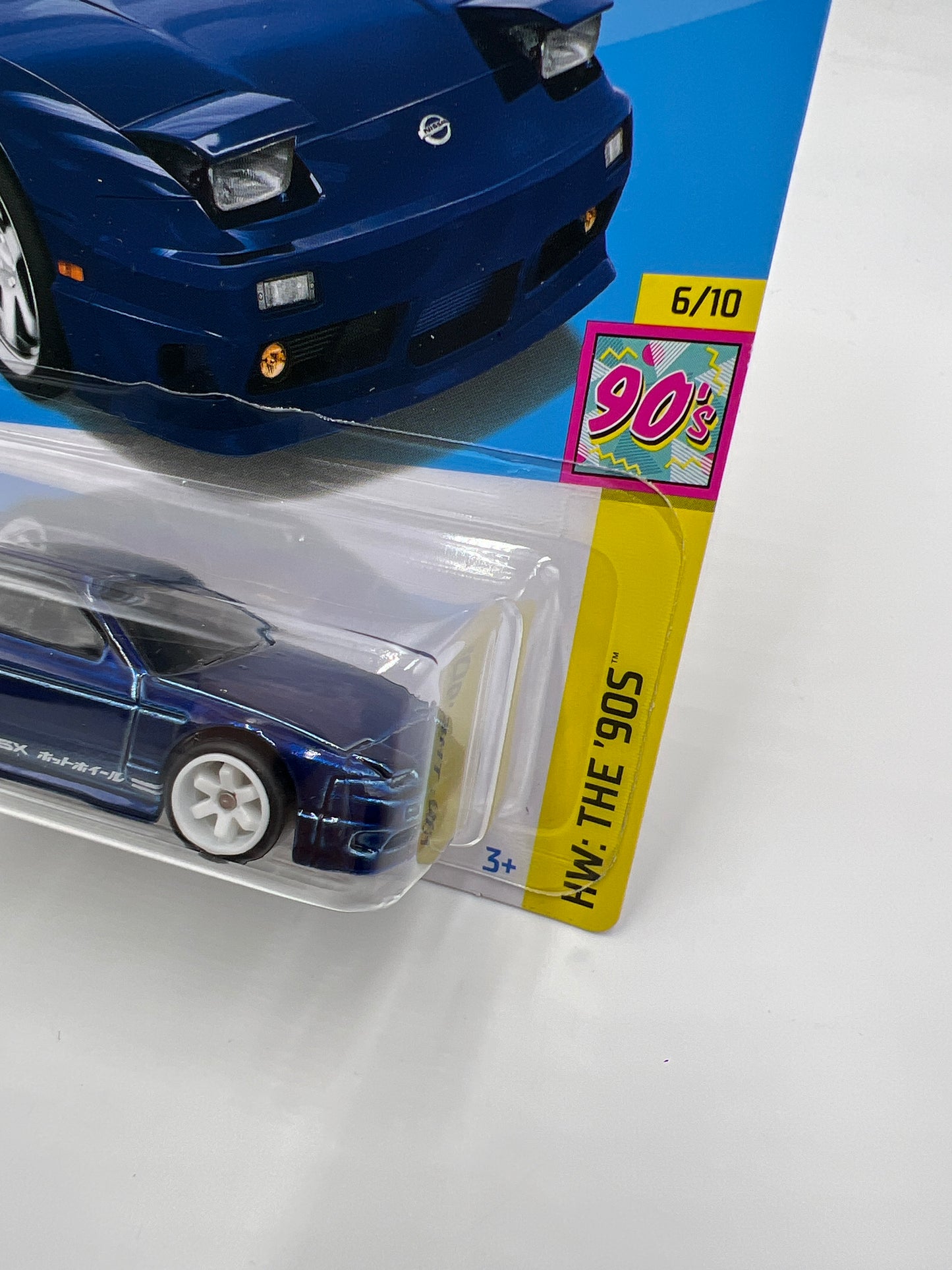 2024 Hot Wheels M Case Super Treasure Hunt #211 96 Nissan 180SX Type X Blue W/Protector