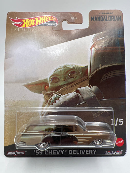Hot Wheels Premium Star Wars The Mandalorian #1 59 Chevy Delivery 269D