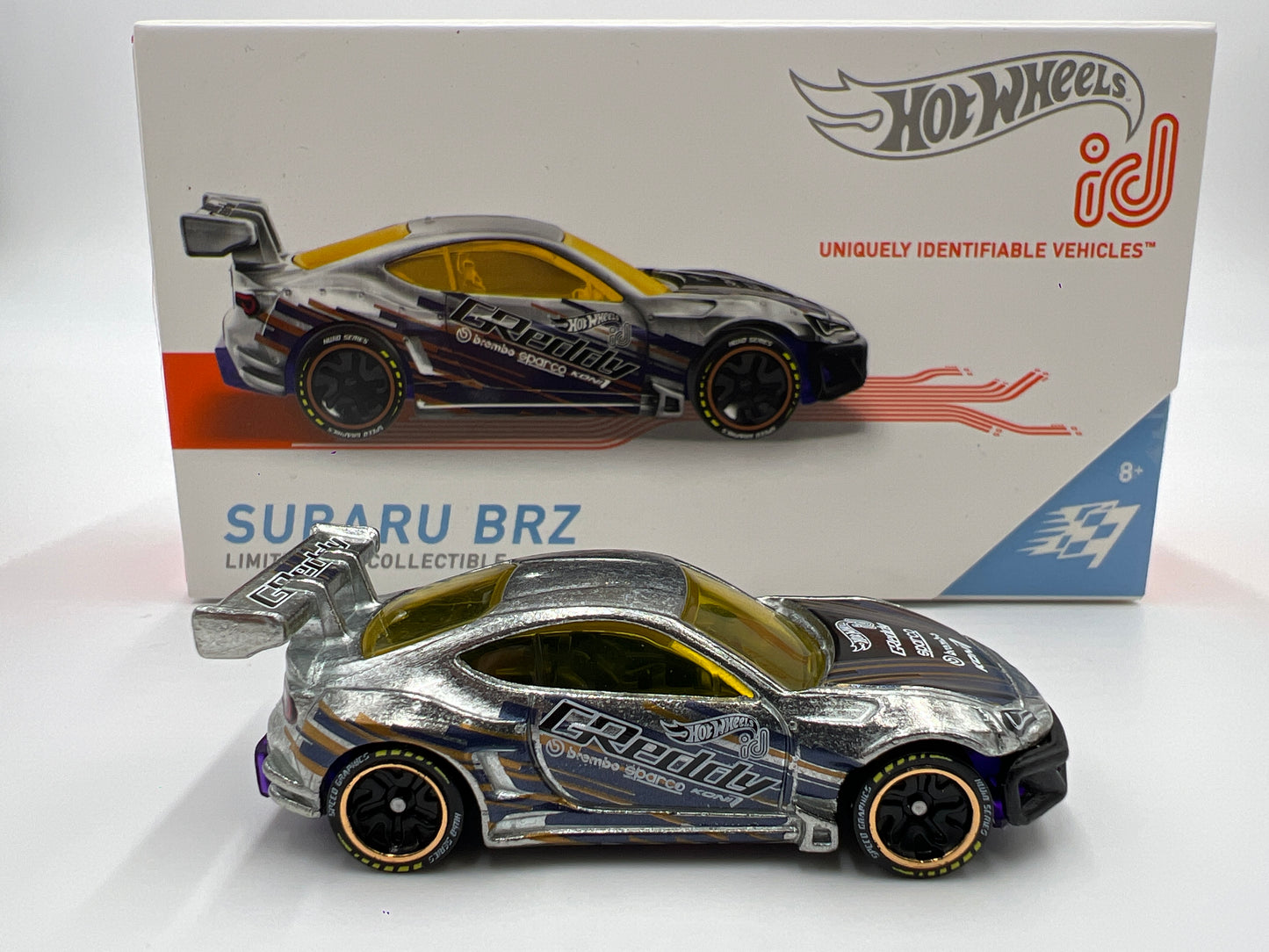 Hot Wheels iD Speed Graphics Series 2 #4 Pandem Subaru BRZ GReddy Opened