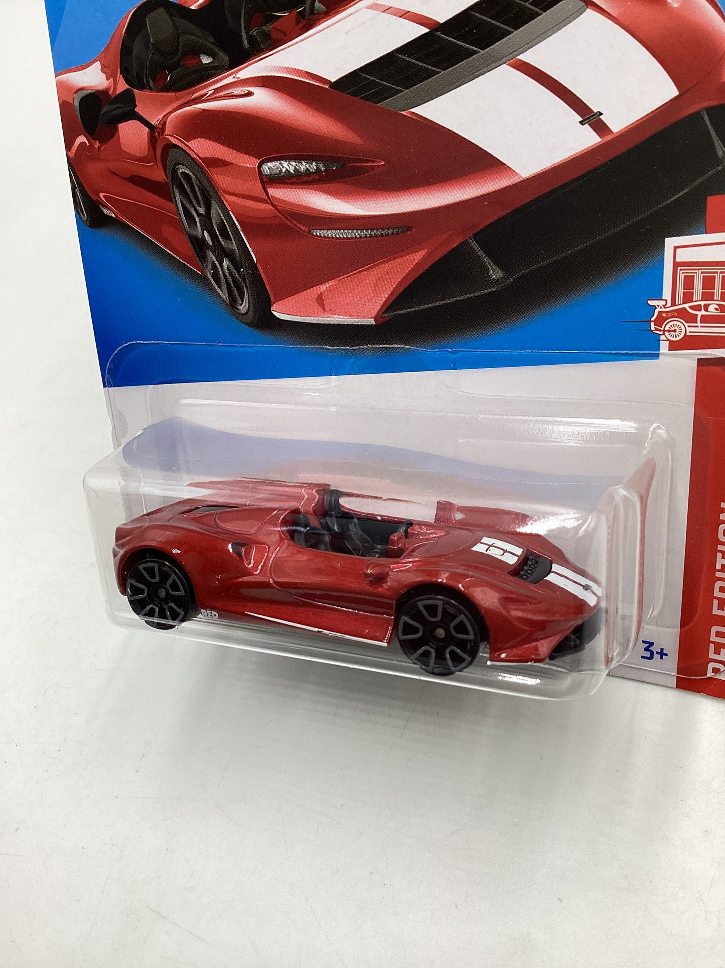 2023 Hot wheels Red Edition Factory Sealed #82 Mclaren Elva