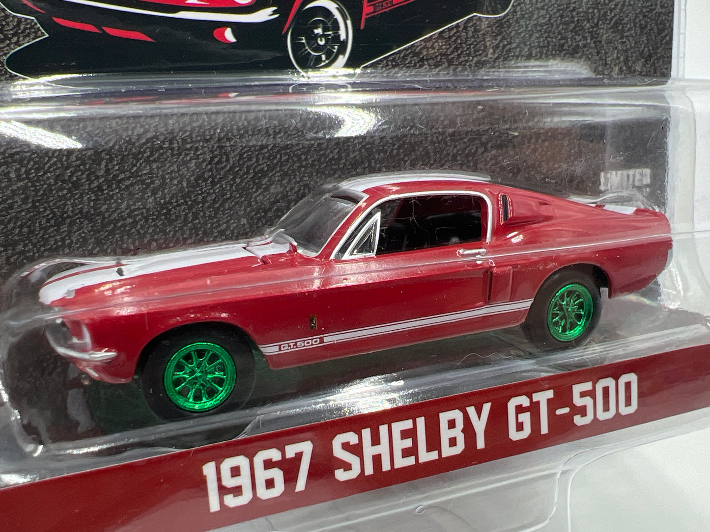 Greenlight Woodward Dream Cruise Series 1 CHASE 1967 Shelby GT-500 Red
