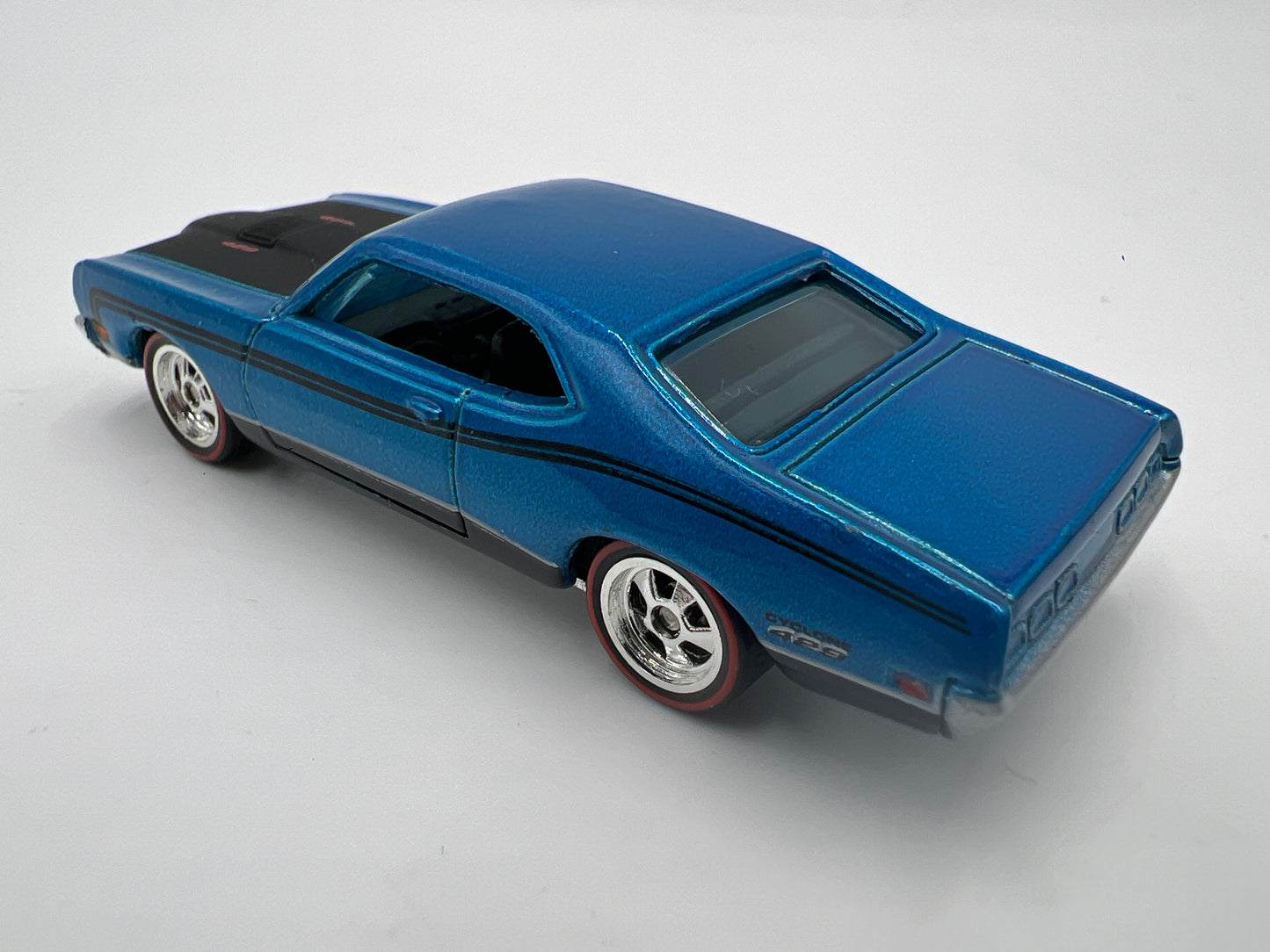 Hot Wheels Larrys Garage Chase Premium 70 Mercury Cyclone Blue Loose