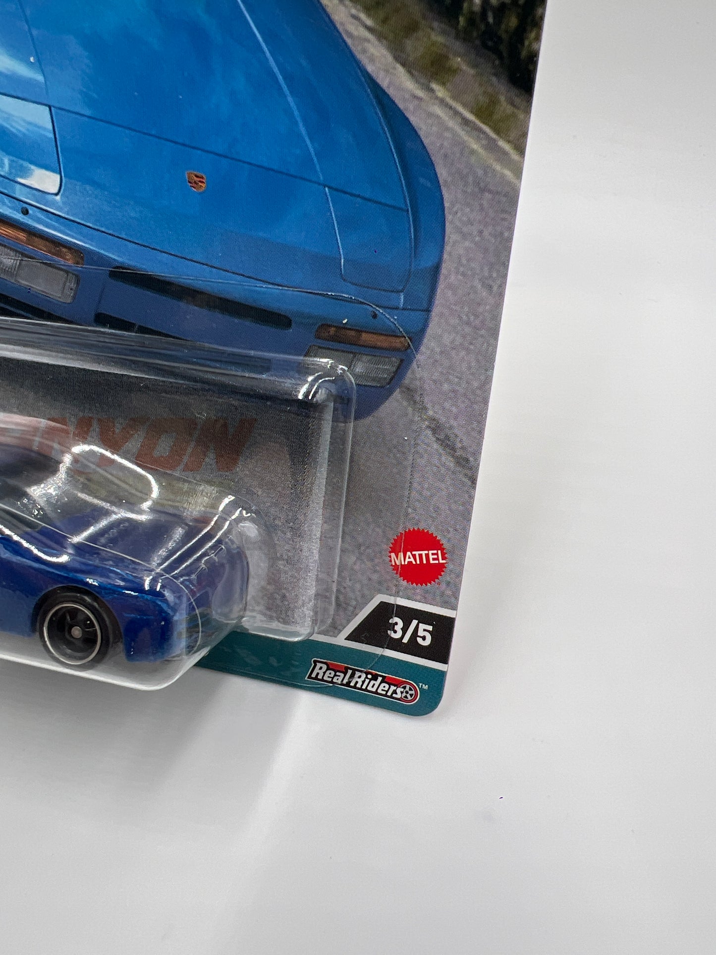 Hot Wheels Premium Canyon Warriors #3 89 Porsche 944 Turbo Blue 257H