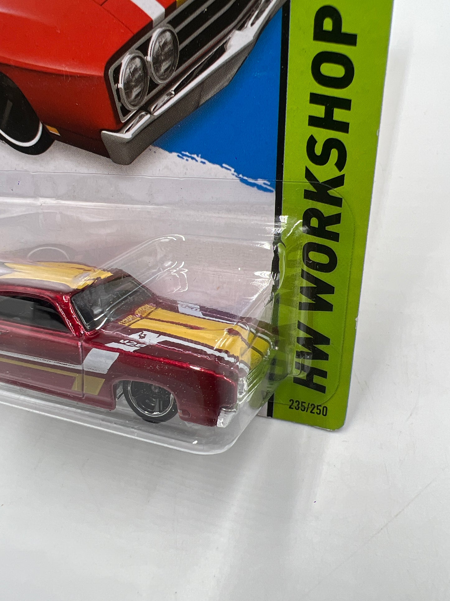 2014 Hot Wheels Workshop #235 69 Ford Torino Talladega Red 30G