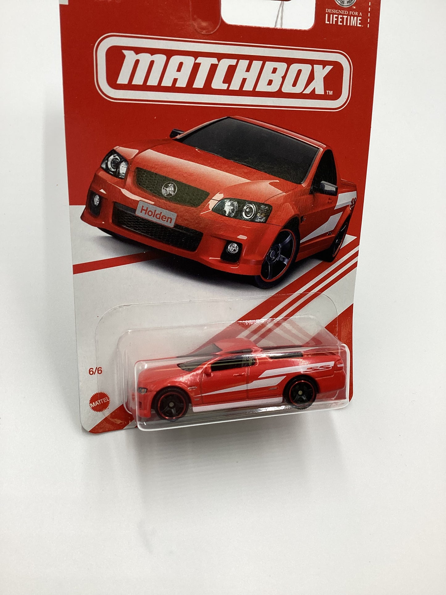 2024 Matchbox Target Exclusive Reds #6 08 Holden VE UTE SSV Red 161S