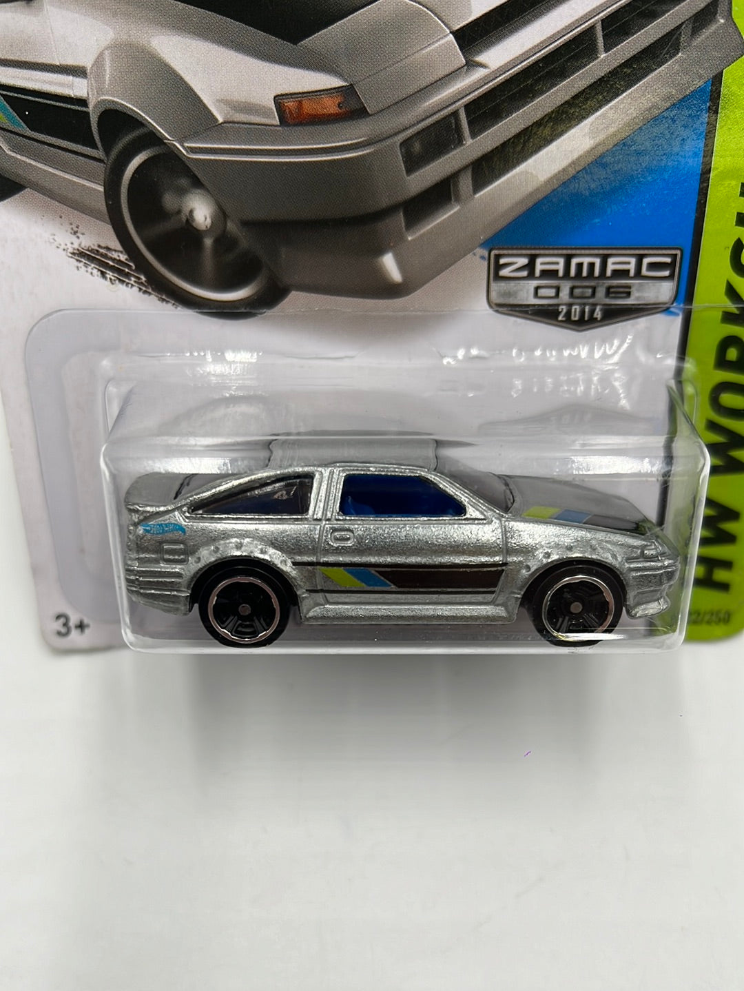 Hot Wheels 2014 HW Workshop Toyota AE86 Corolla Zamac #222 148F