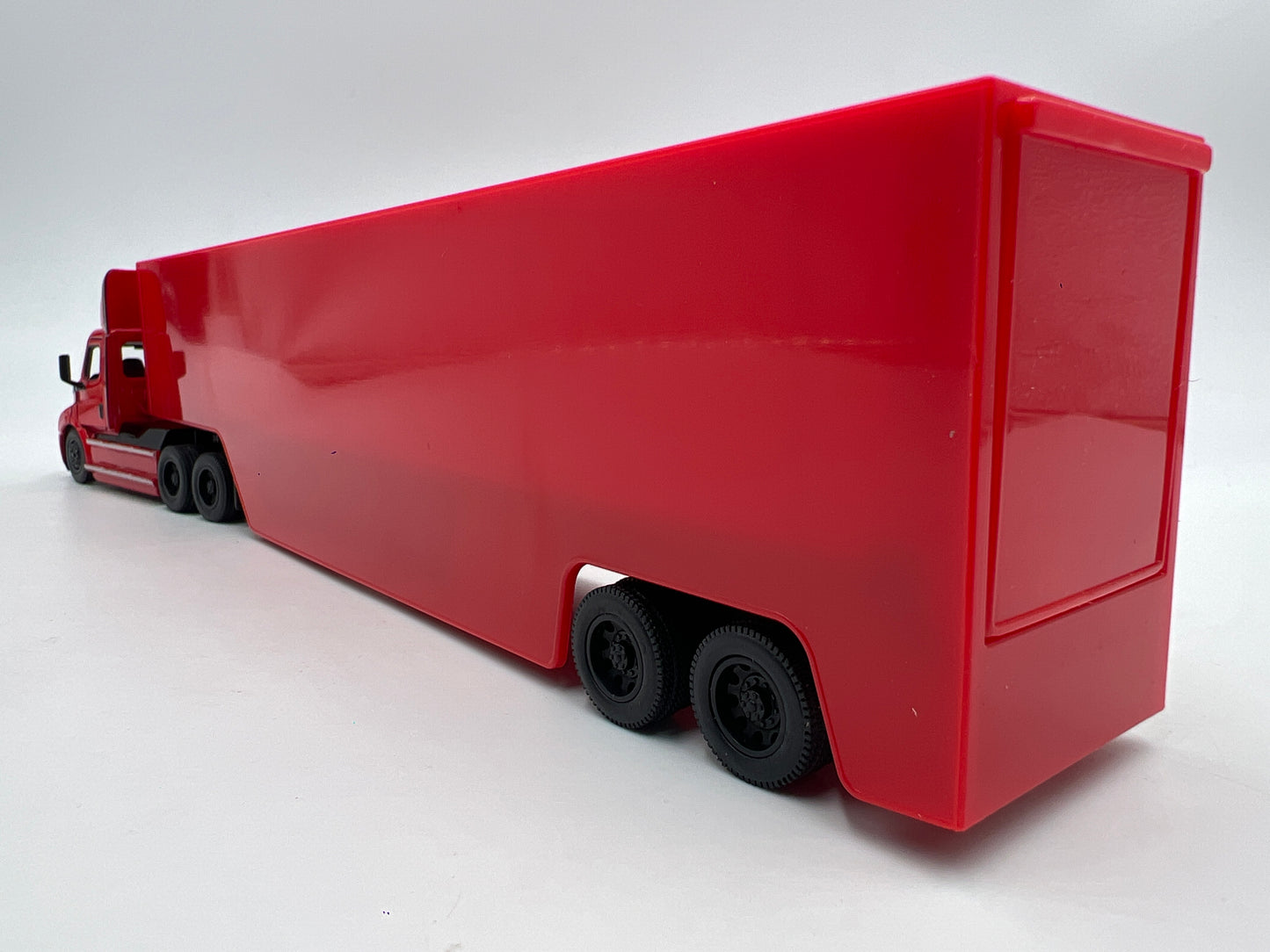 Kinsmart 1/62 Scale Freightliner eCascadia W/Container Red