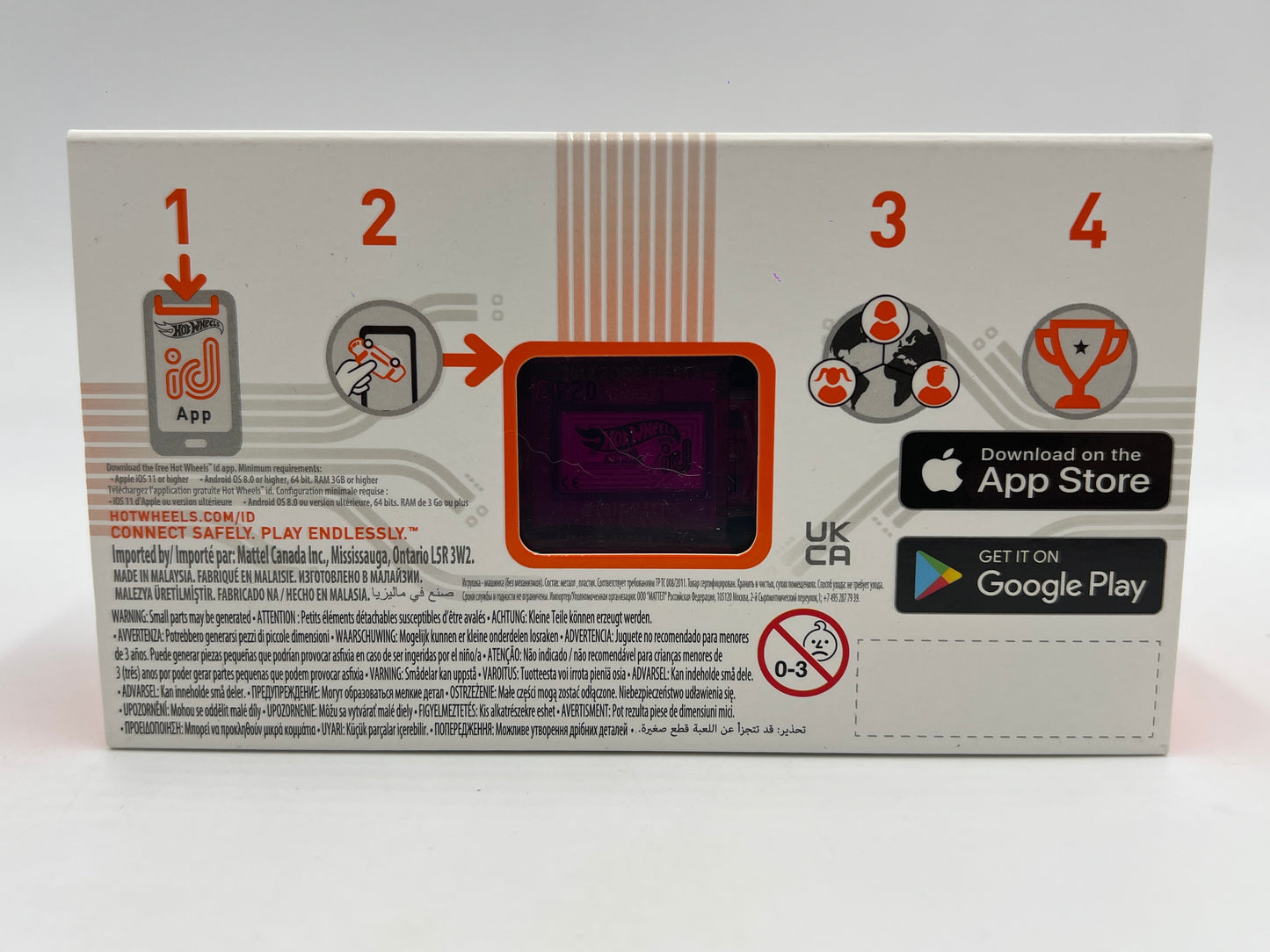 Hot Wheels iD Drift Domination Series 2 #2 12 Ford Fiesta Sealed