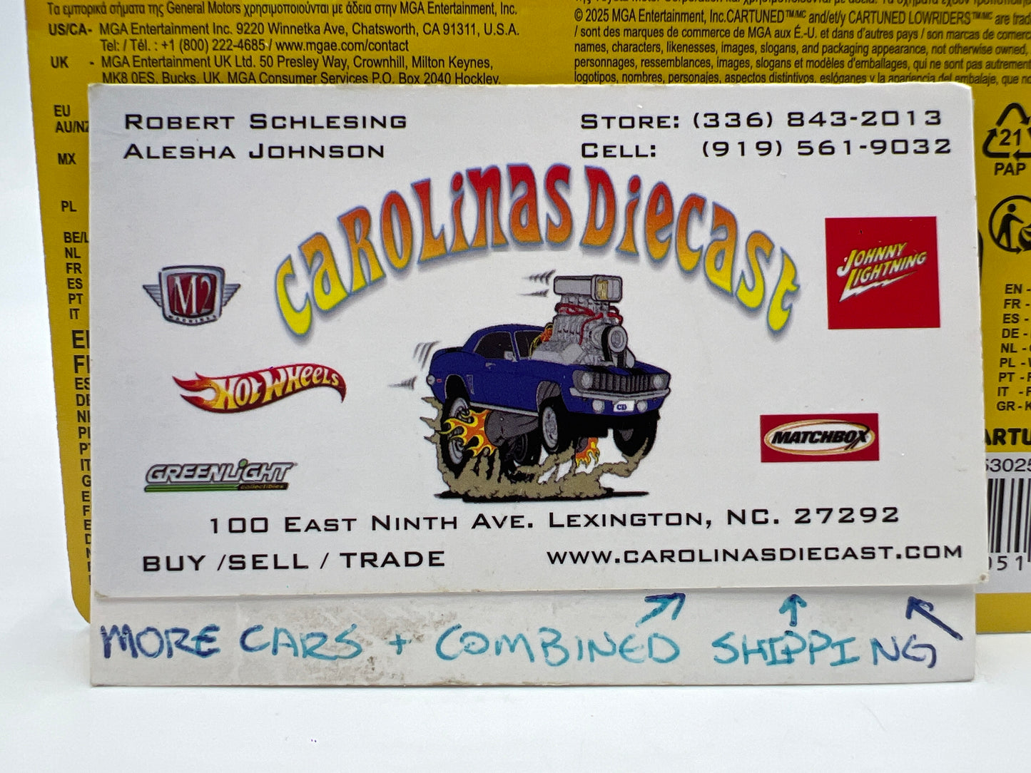 2025 MGA Car Tuned Series 3 #4 69 Pontiac GTO Judge Blue 179D